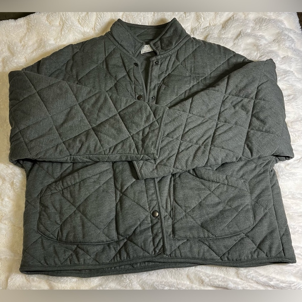 Z supply quilted jacket